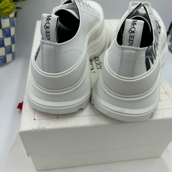 Men's Alexander, McQueen tread slick graffiti sneakers, size 46 made in Italy - Picture 4 of 13